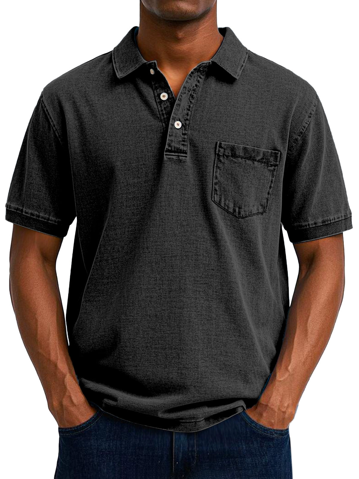Victor™ | Vintage herenpolo met relaxte pasvorm