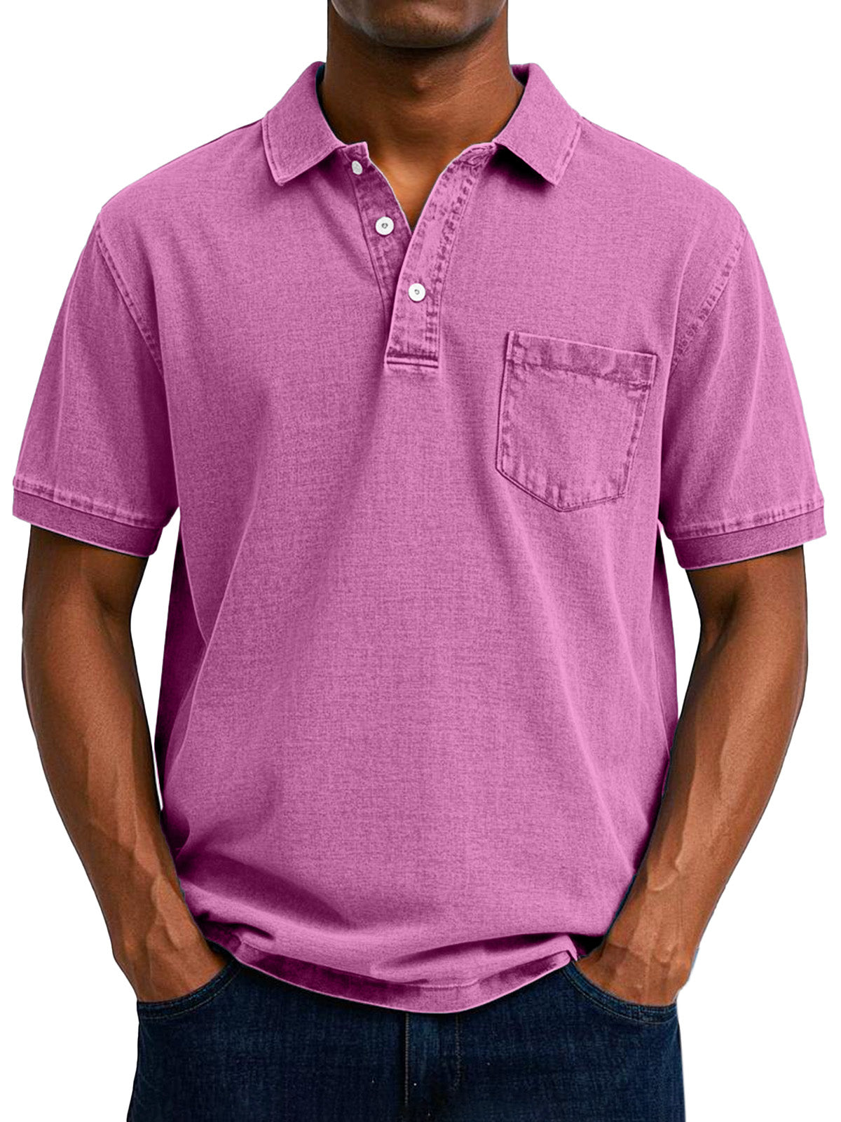 Victor™ | Vintage herenpolo met relaxte pasvorm