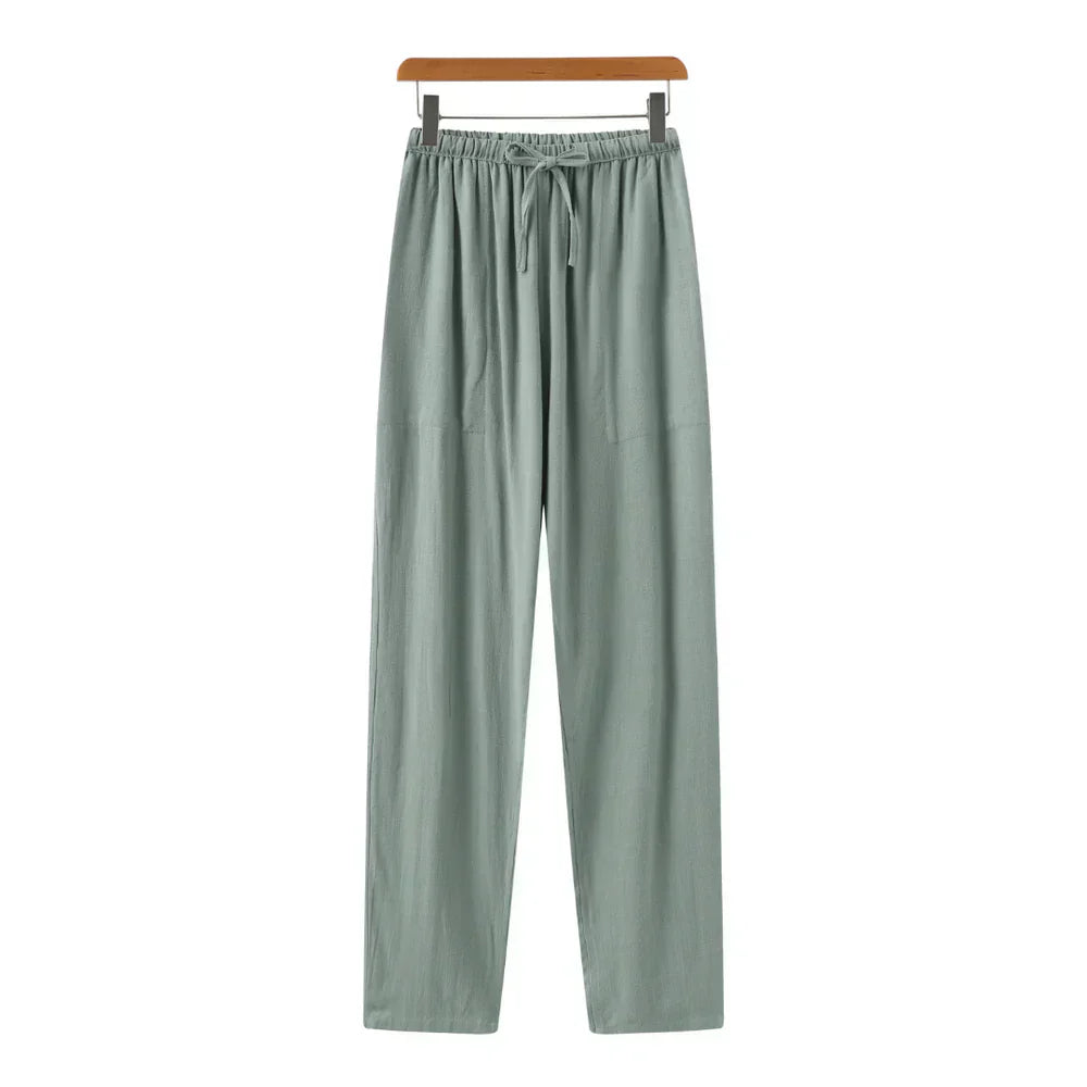 Marqués | Linnen Slim Fit Pantalon