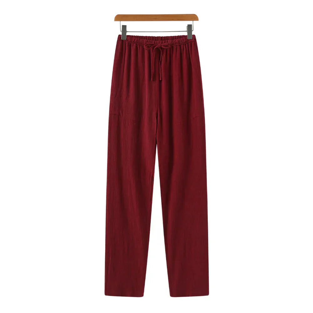Marqués | Linnen Slim Fit Pantalon