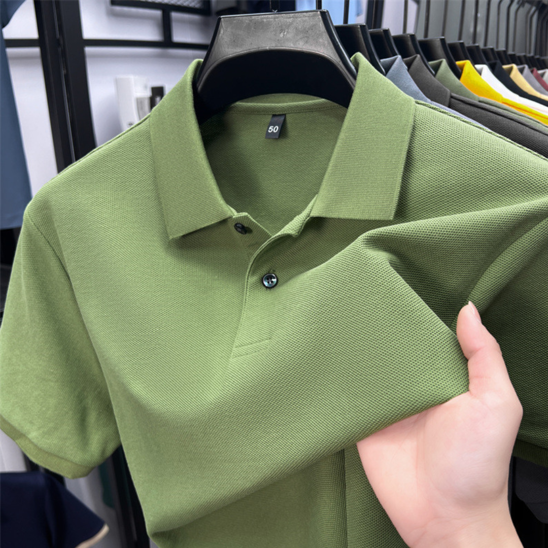 Laurent™ | Premium Katoenen Polo voor een Verfijnde Stijl