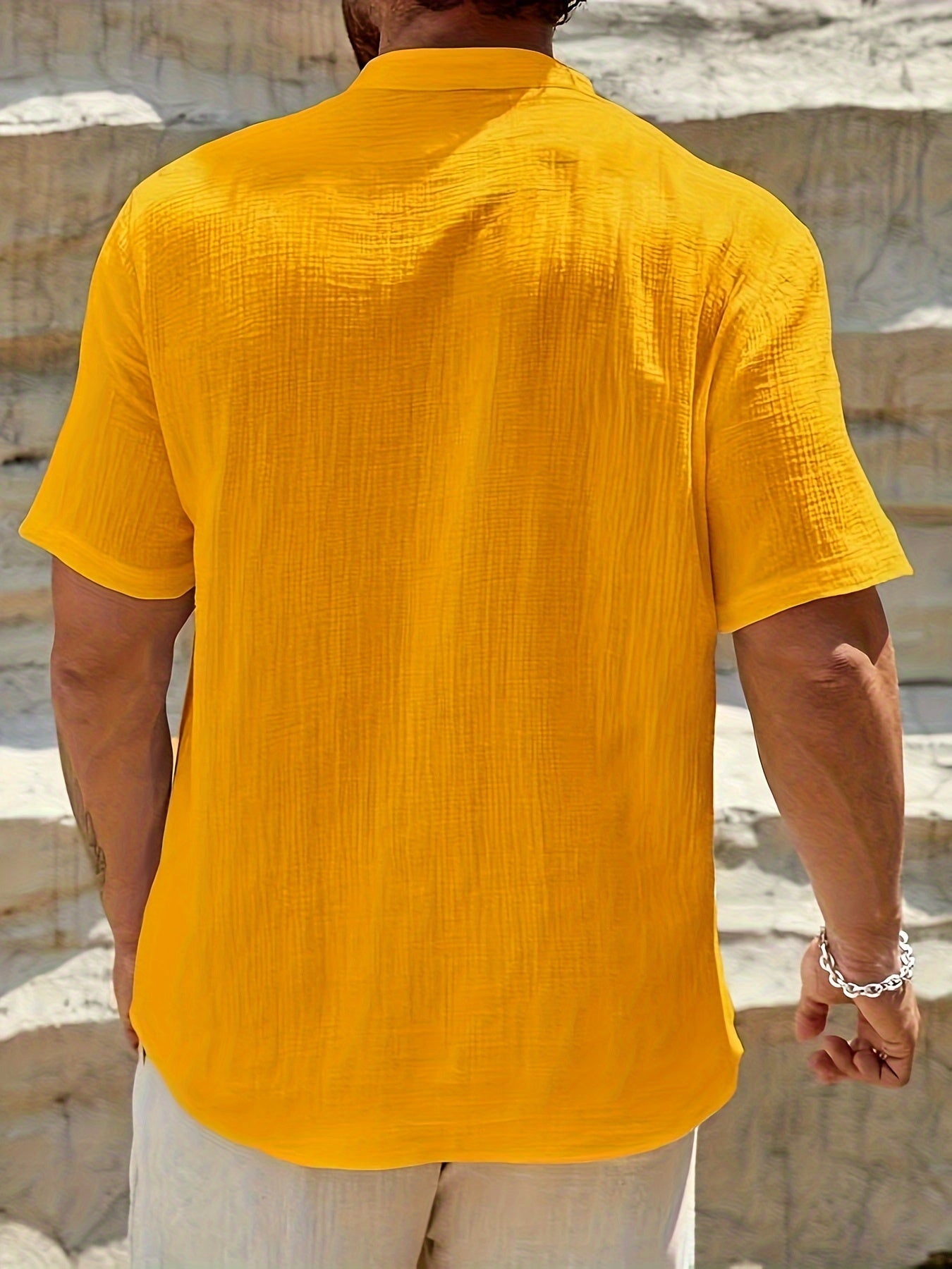 Théo™ | Klassiek Effen Katoenen Herenshirt