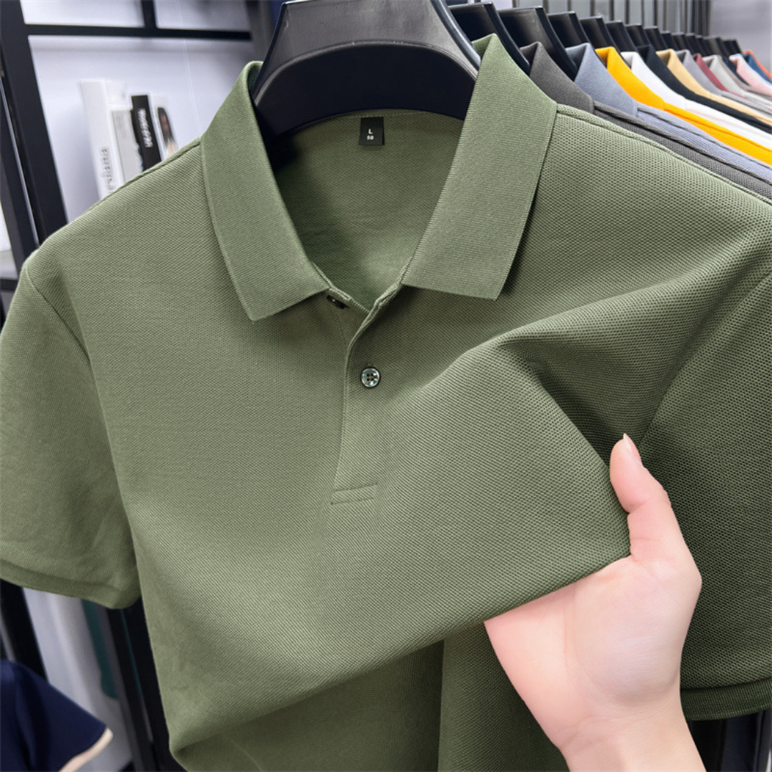 Laurent™ | Premium Katoenen Polo voor een Verfijnde Stijl