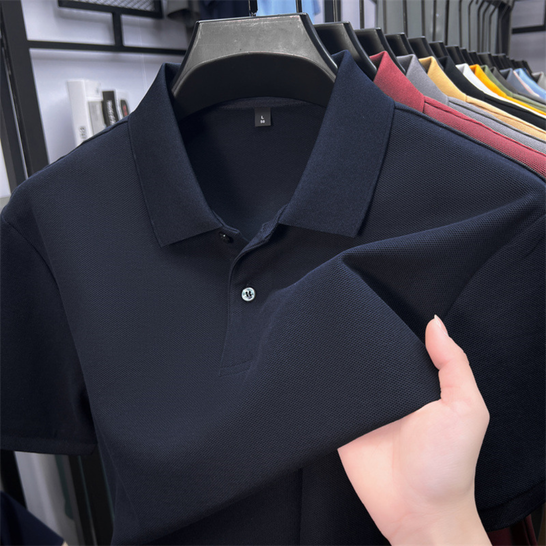 Laurent™ | Premium Katoenen Polo voor een Verfijnde Stijl