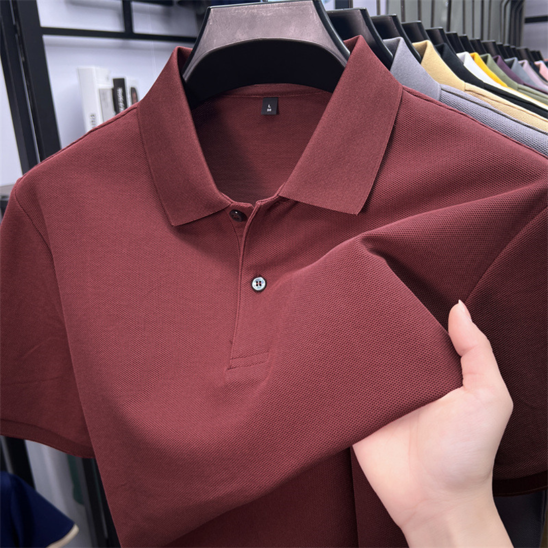 Laurent™ | Premium Katoenen Polo voor een Verfijnde Stijl
