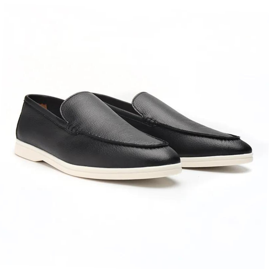 Hugo | Loafers van rundleer