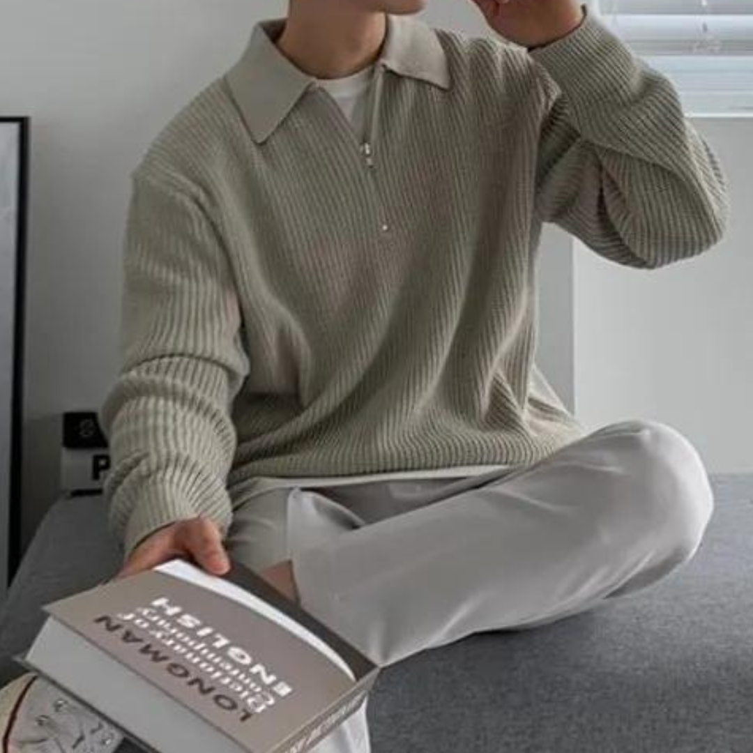 Julius | Gebreide Zip Up Sweater