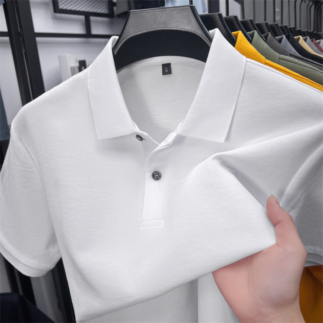 Laurent™ | Premium Katoenen Polo voor een Verfijnde Stijl