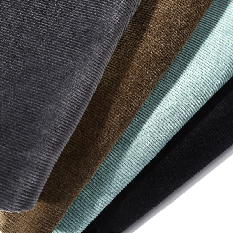 Jacques | Corduroy met middelhoge taille