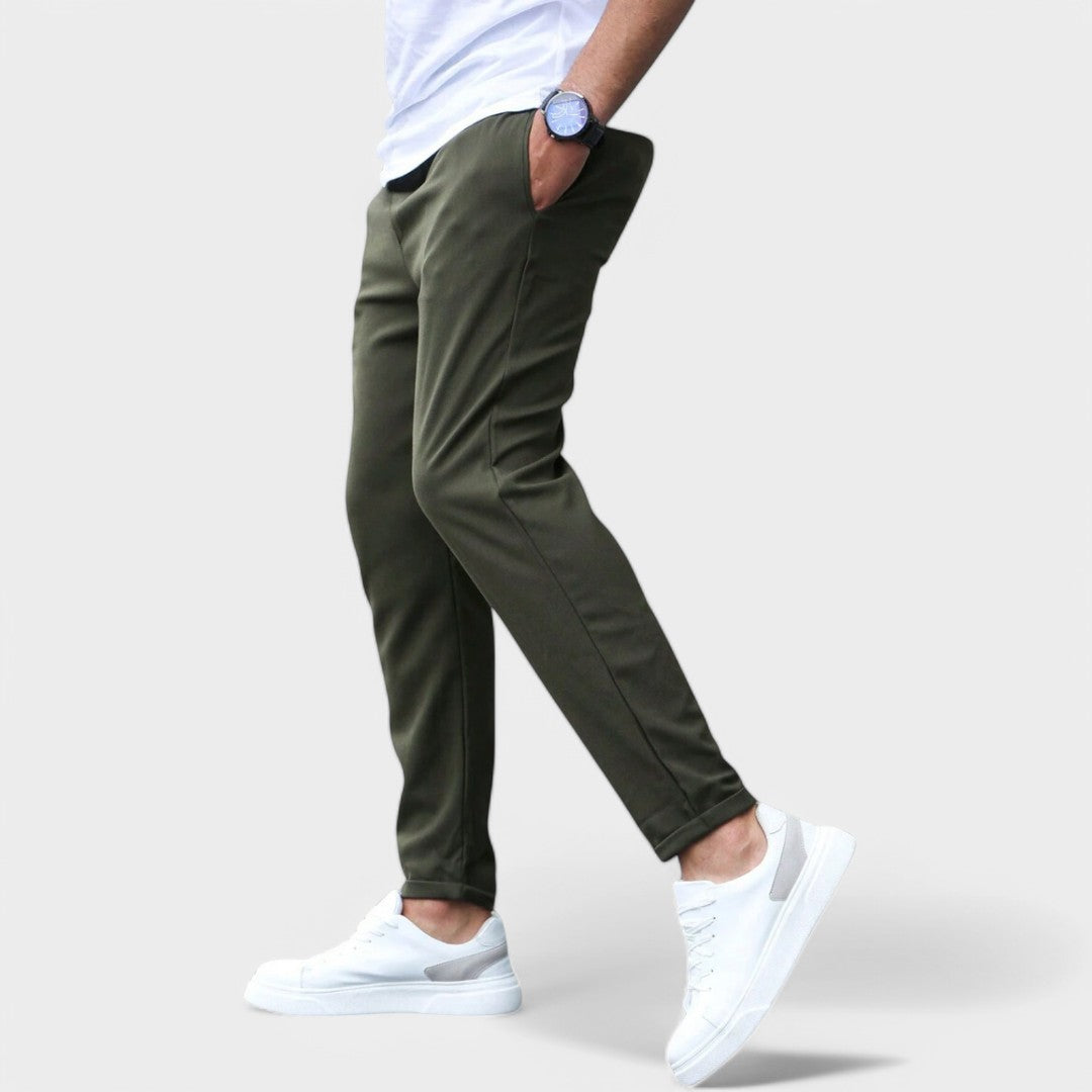 STYVOR | Moderne herenbroek met stretch