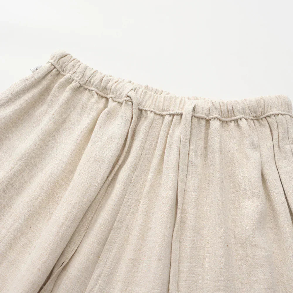 Marqués | Linnen Slim Fit Pantalon