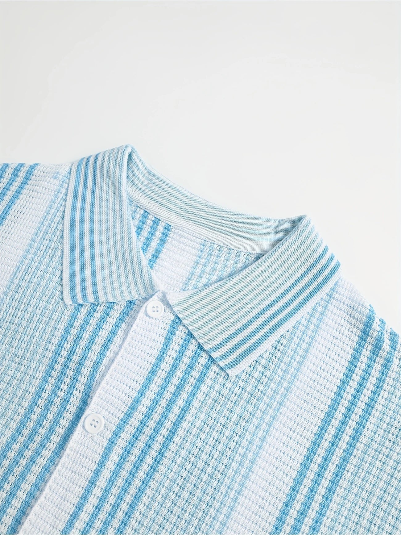 Rico™ - Casual gestreepte overhemd met knopen