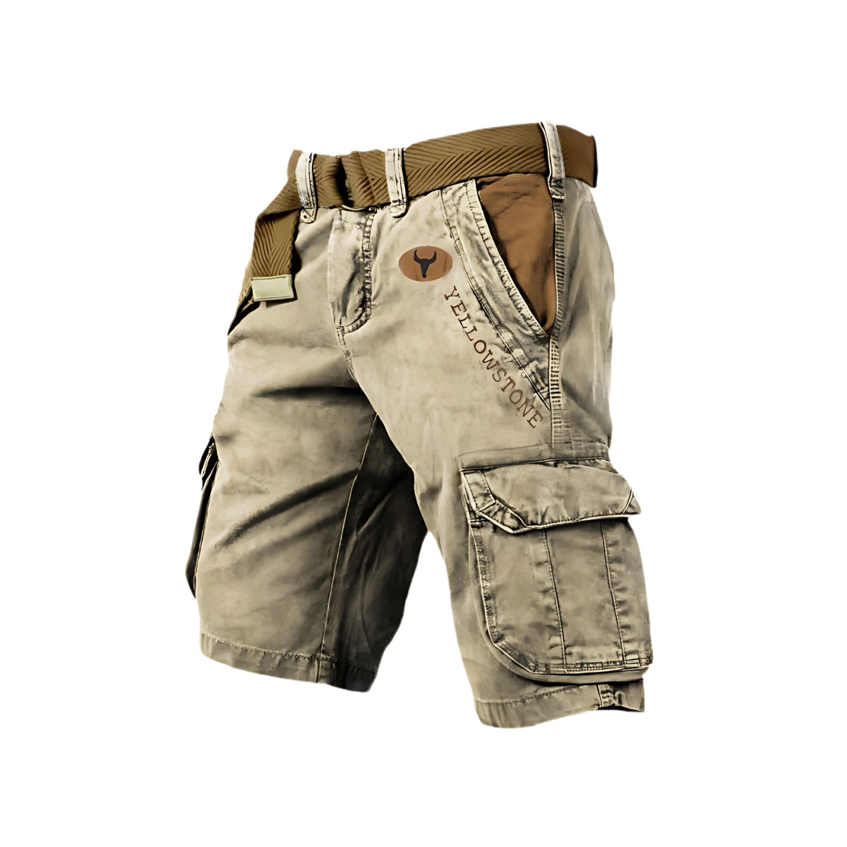 Ralph | Cargo-shorts met 6 zakken