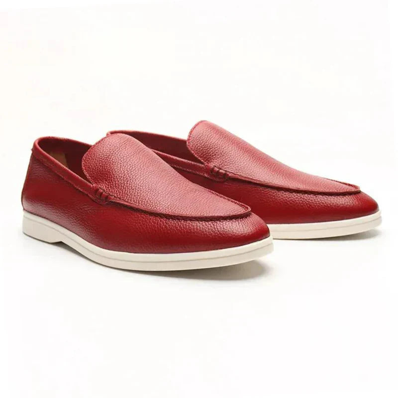 Gabriel | Oud geld rundleren loafers