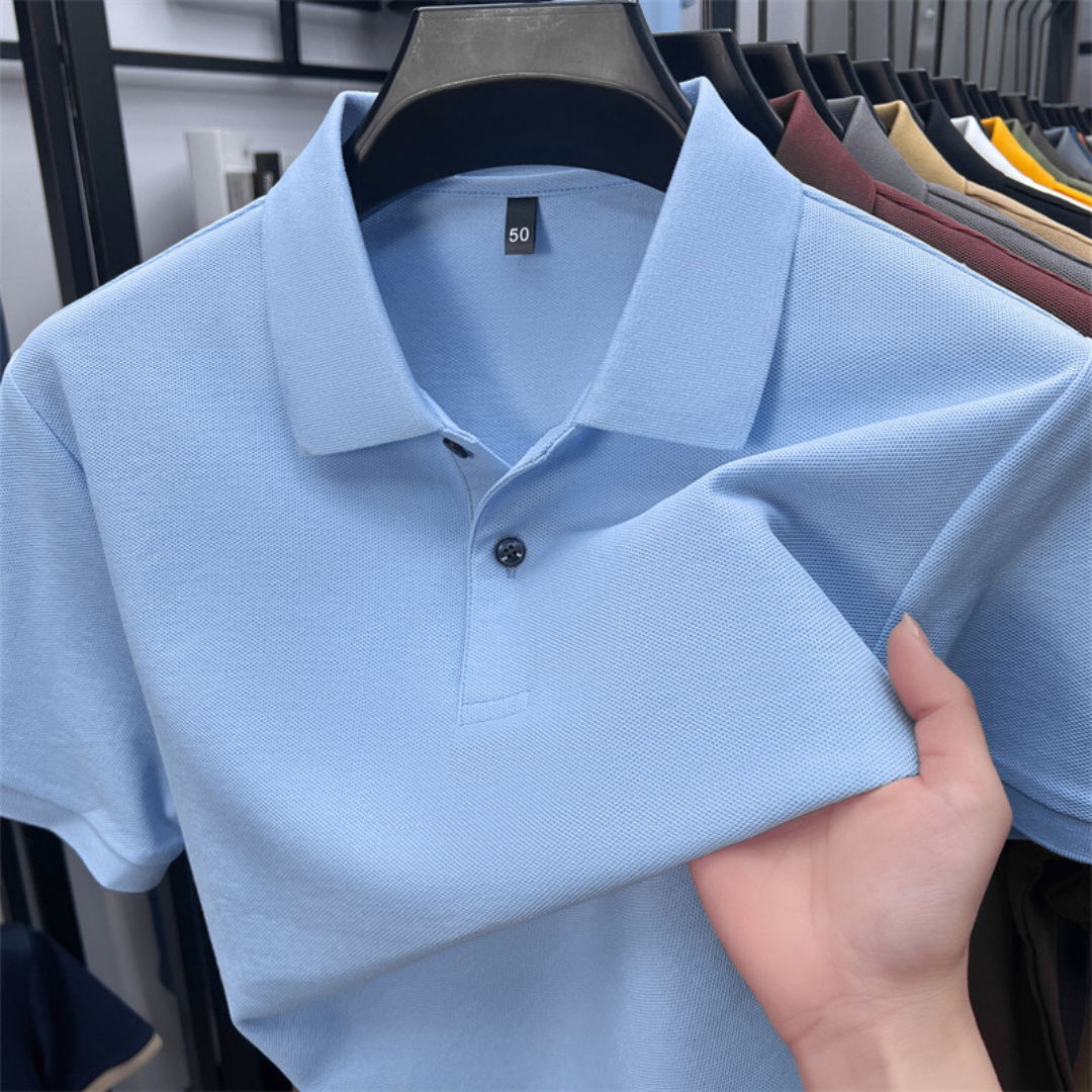 Laurent™ | Premium Katoenen Polo voor een Verfijnde Stijl