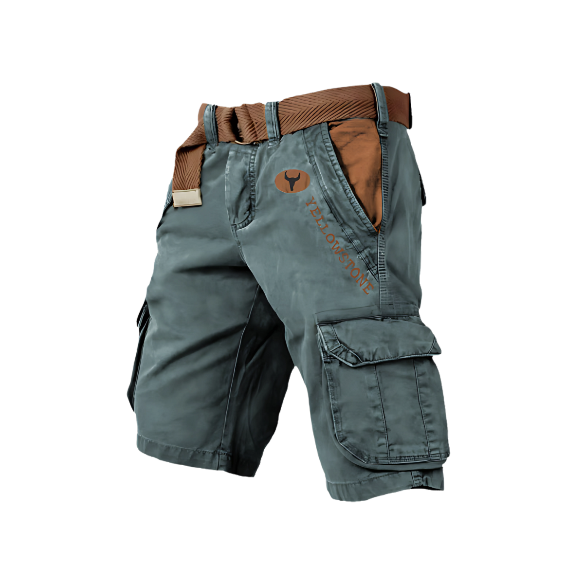 Ralph | Cargo-shorts met 6 zakken