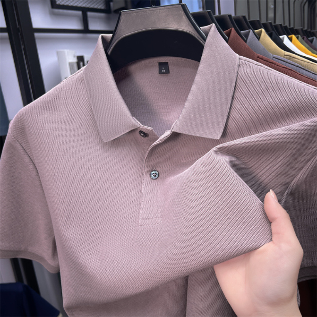 Laurent™ | Premium Katoenen Polo voor een Verfijnde Stijl