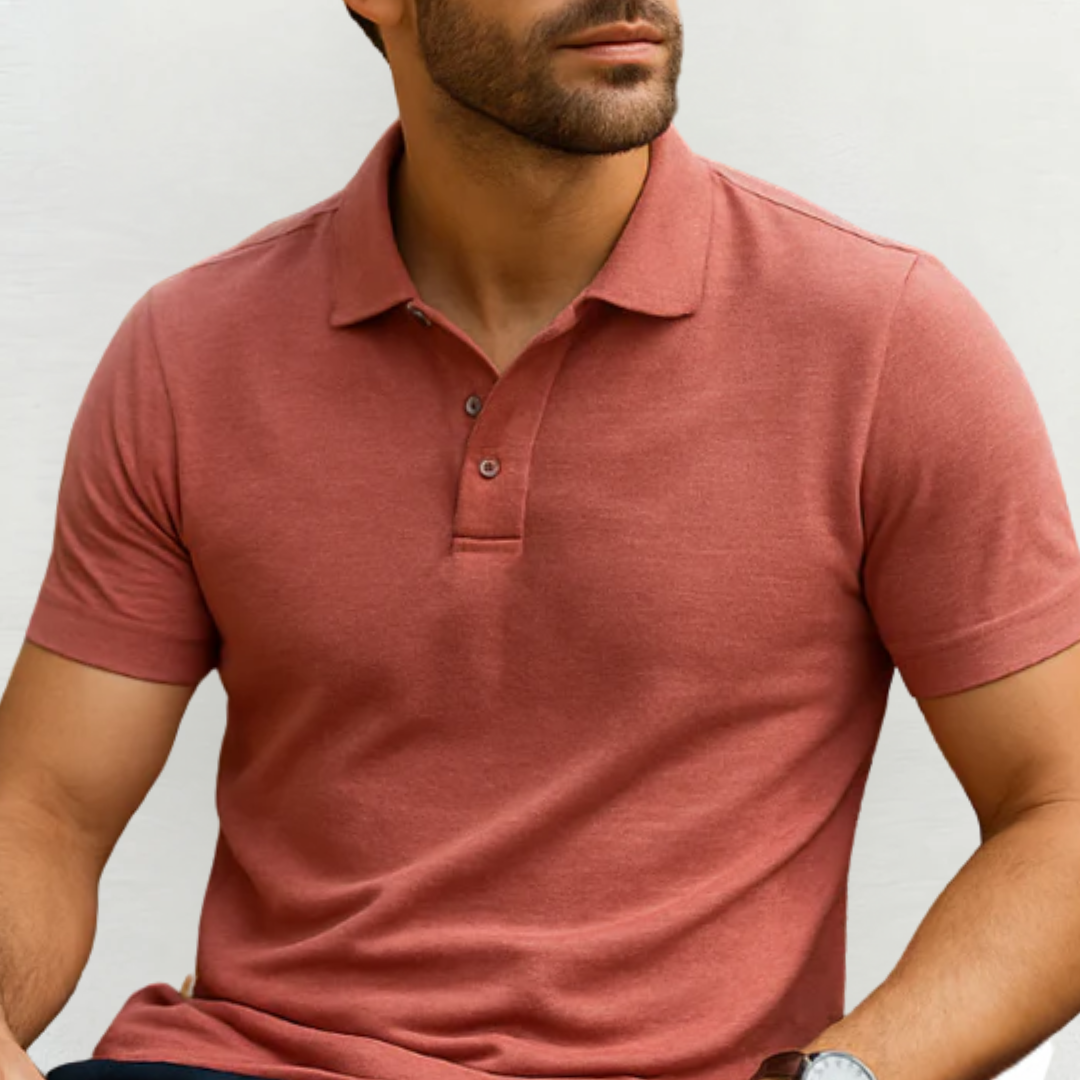 Laurent™ | Premium Katoenen Polo voor een Verfijnde Stijl