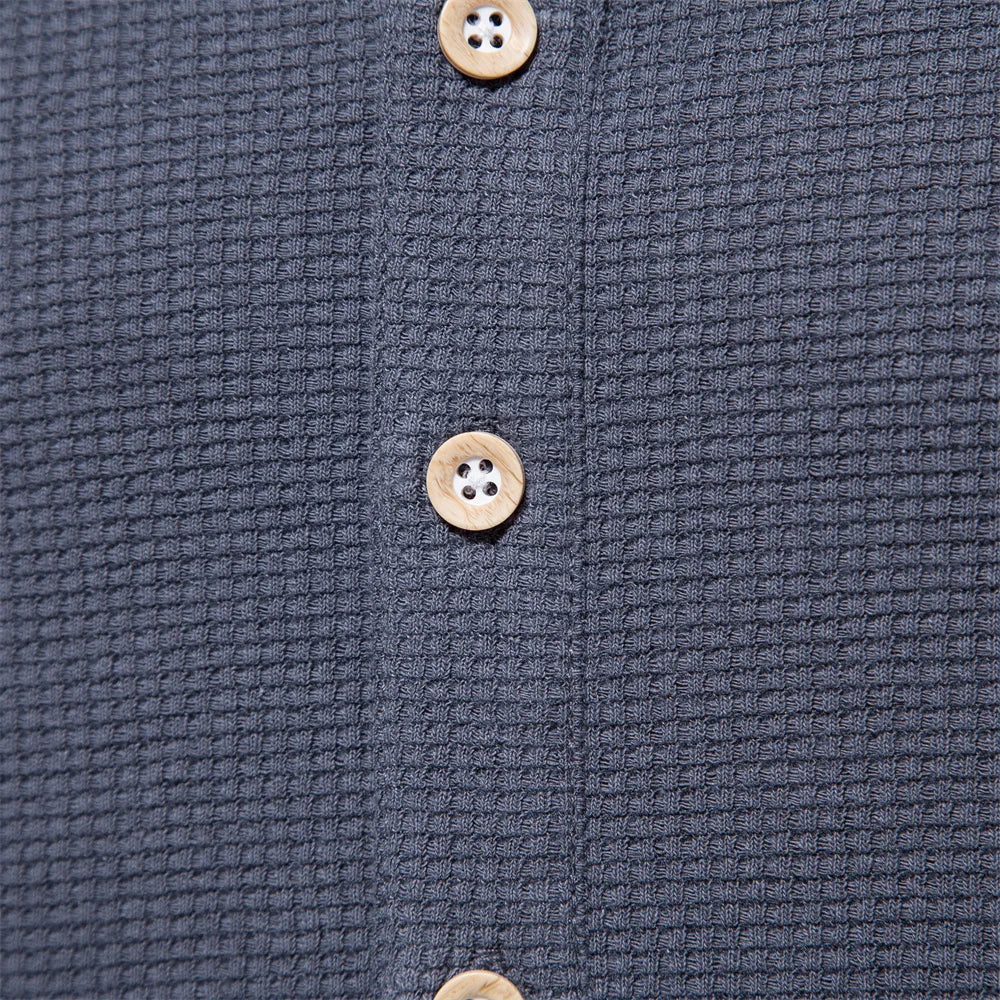 Kenneth™ | Katoenen T-Shirt Met Knopen
