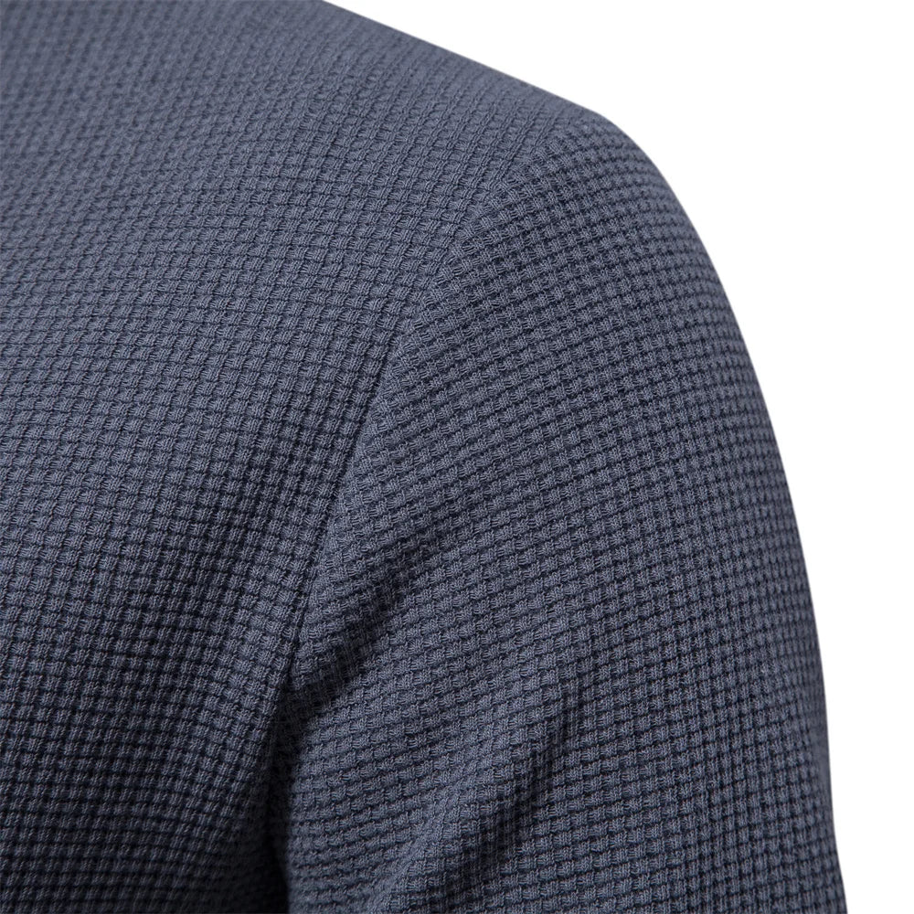 Kenneth™ | Katoenen T-Shirt Met Knopen