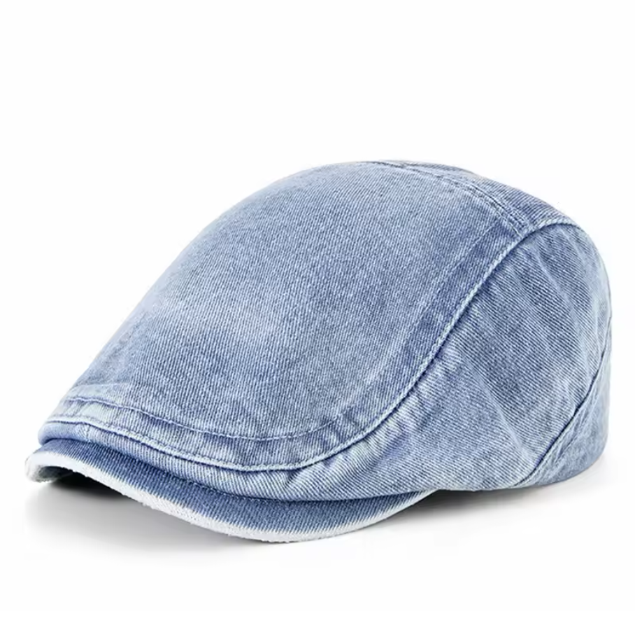 Otto™ | Denim stijl baret