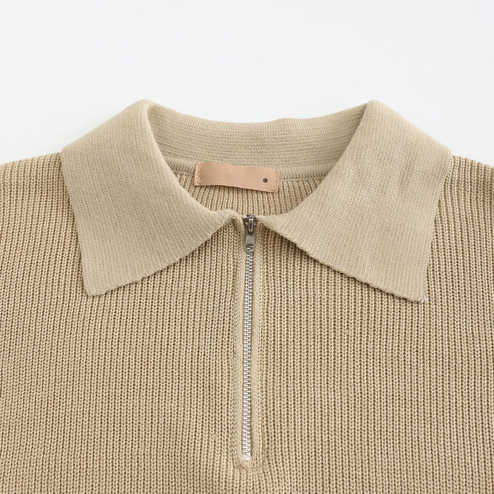 Julius | Gebreide Zip Up Sweater
