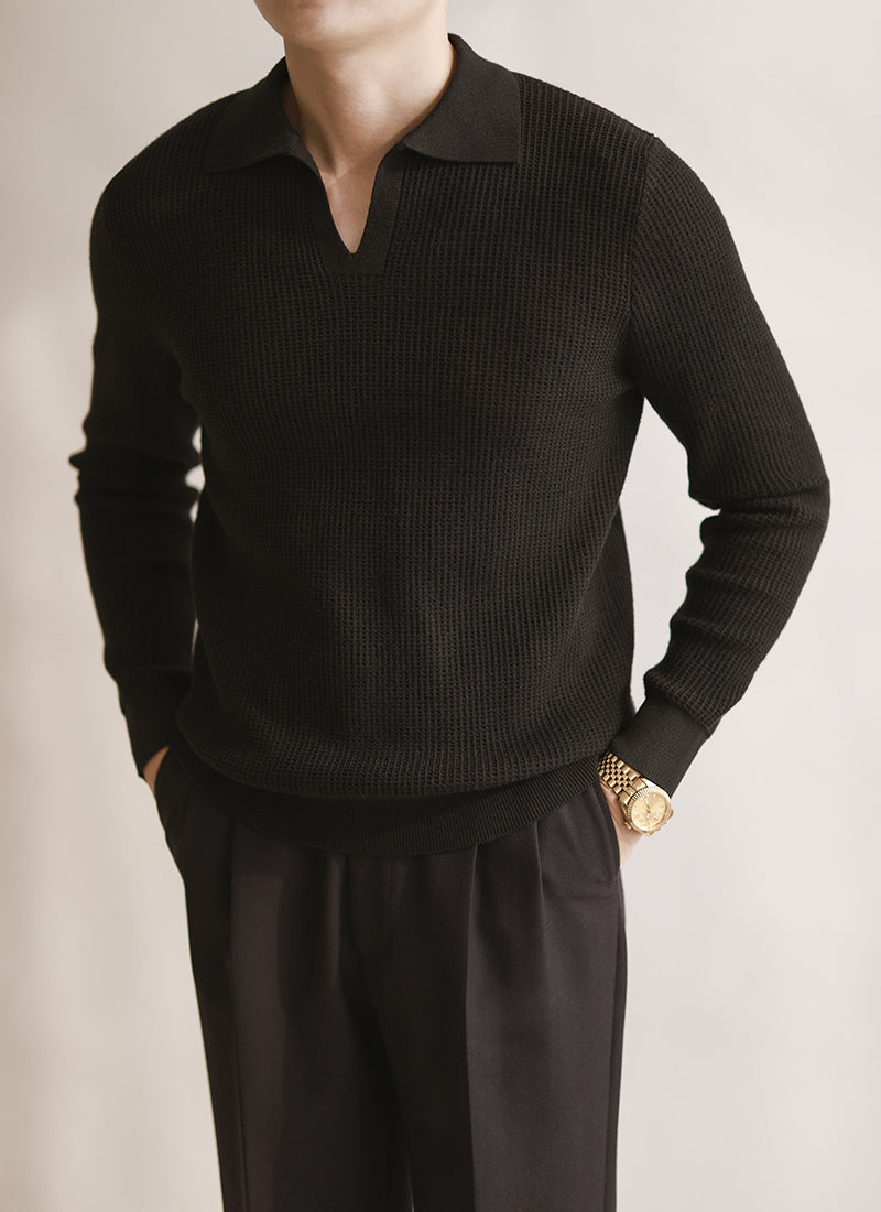NORDIC | Polo met lange mouwen