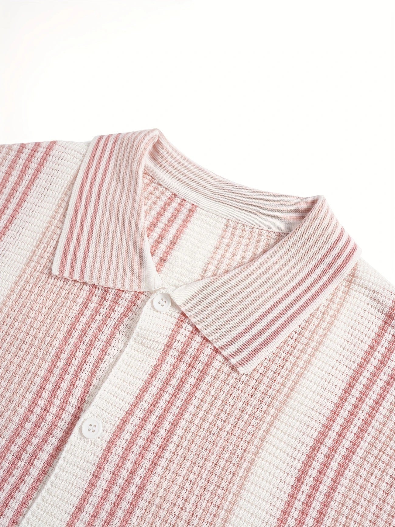 Rico™ - Casual gestreepte overhemd met knopen