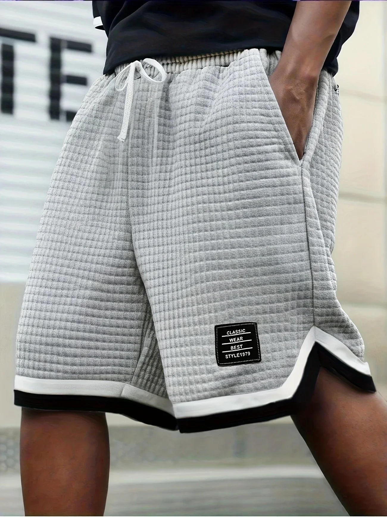 Noé™ - Ademend Short met Taillekoord
