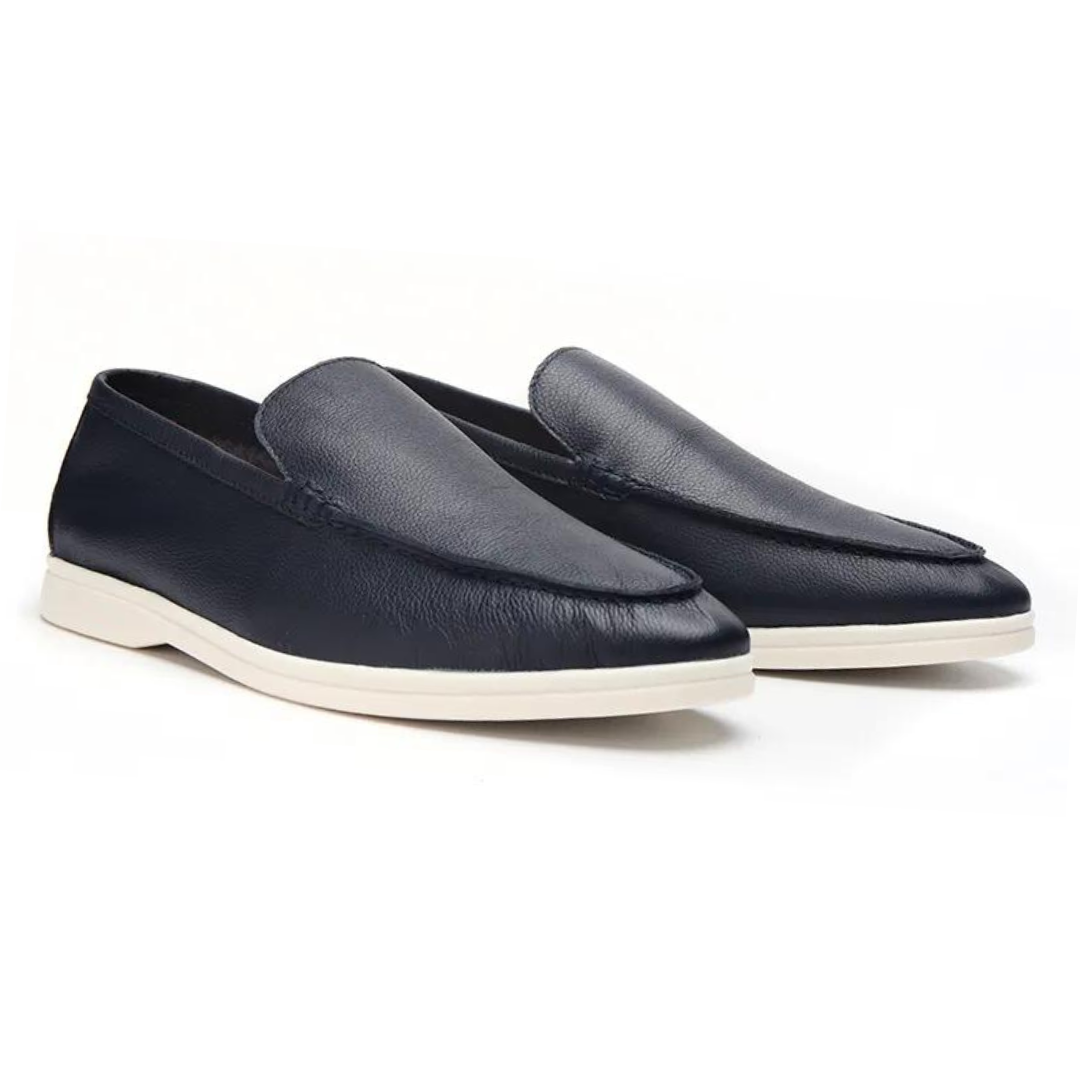 Hugo | Loafers van rundleer