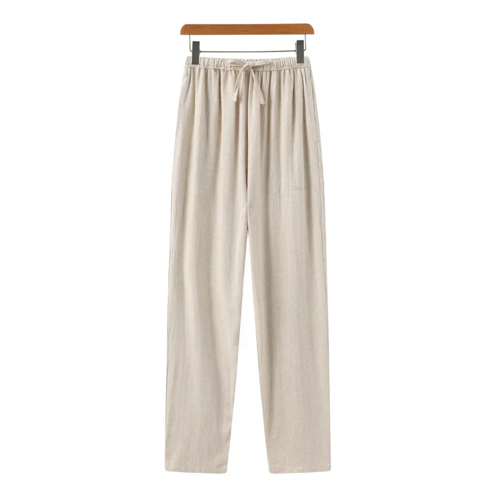 Marqués | Linnen Slim Fit Pantalon