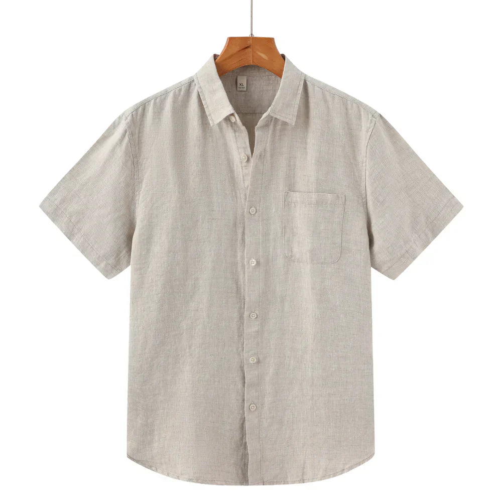 Marrakesh | Novero Haarlem™ | Linnen shirt korte mouw