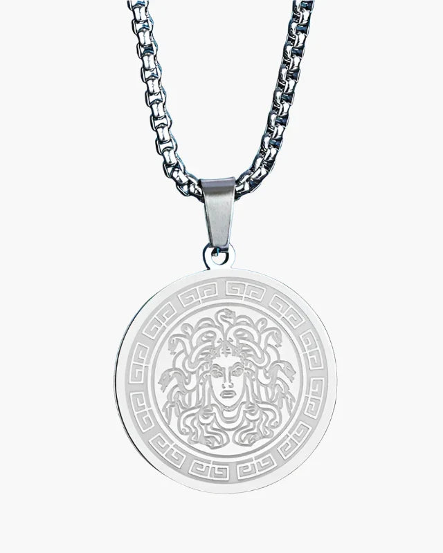 Medusa Lange Ketting (Goud & Zilver)