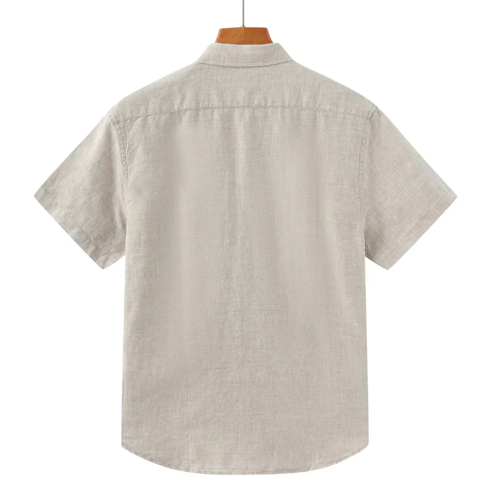 Marrakesh | Novero Haarlem™ | Linnen shirt korte mouw