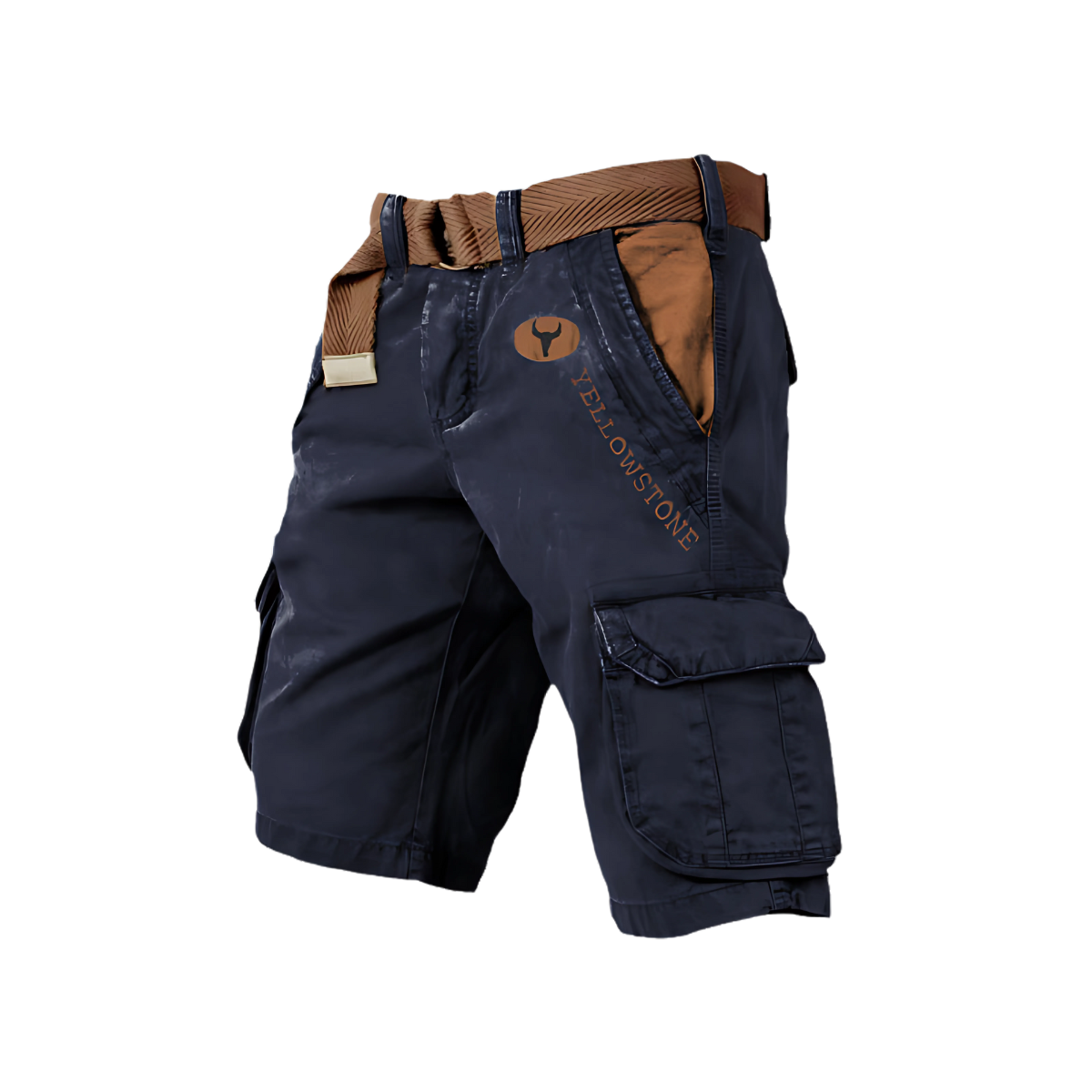 Ralph | Cargo-shorts met 6 zakken