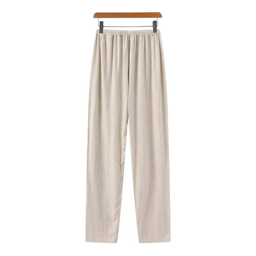 Marqués | Linnen Slim Fit Pantalon