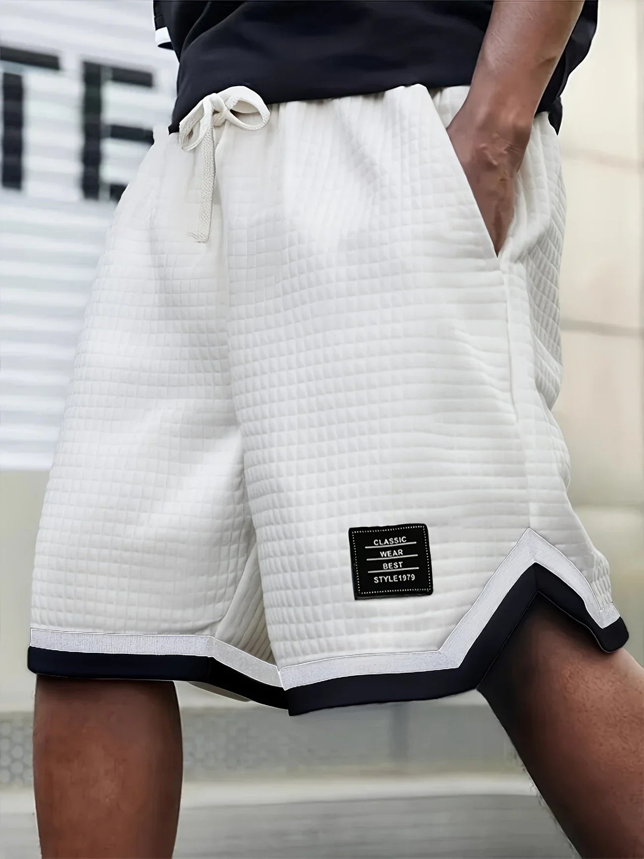 Noé™ - Ademend Short met Taillekoord