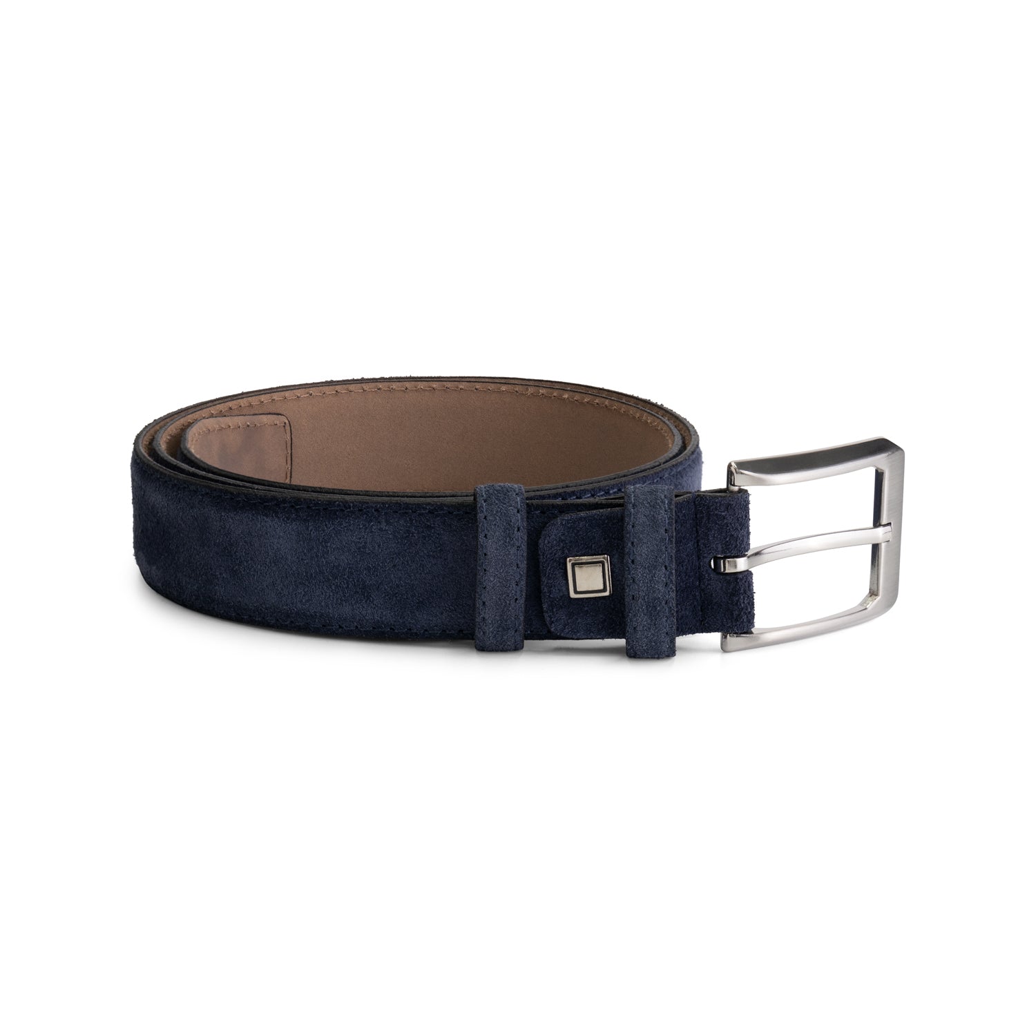 Riem suede blauw