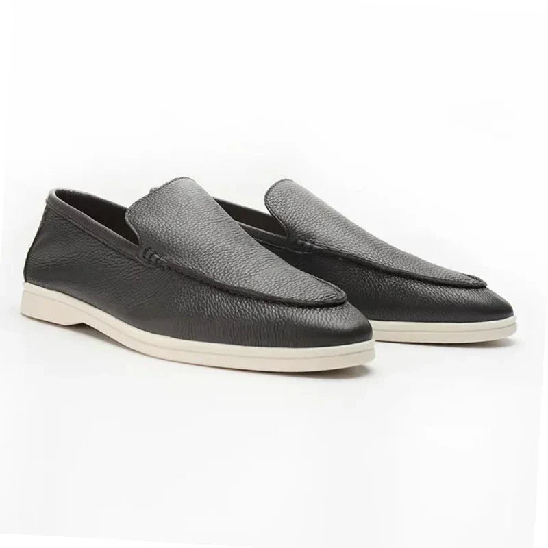Gabriel | Oud geld rundleren loafers