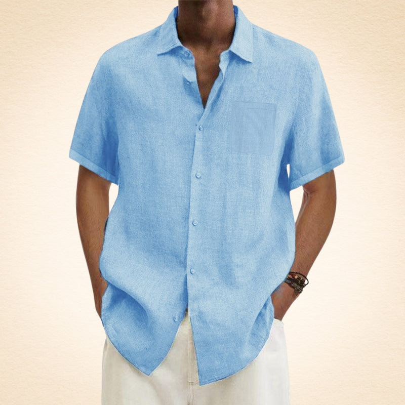 Thiago™ - Stijlvol Linnen Shirt