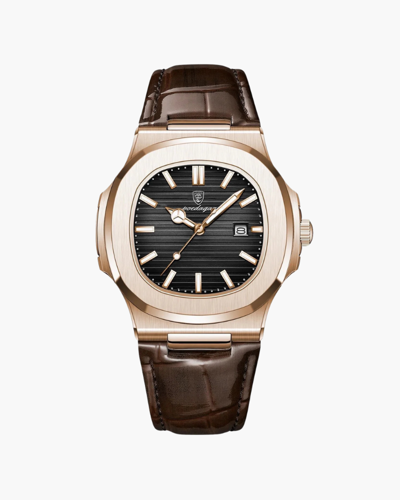 Lissabon Leren Horloge