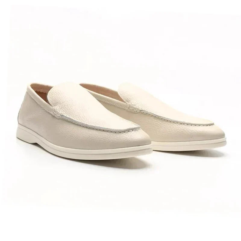 Gabriel | Oud geld rundleren loafers