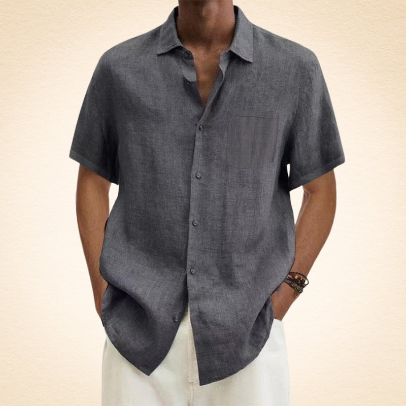 Thiago™ - Stijlvol Linnen Shirt