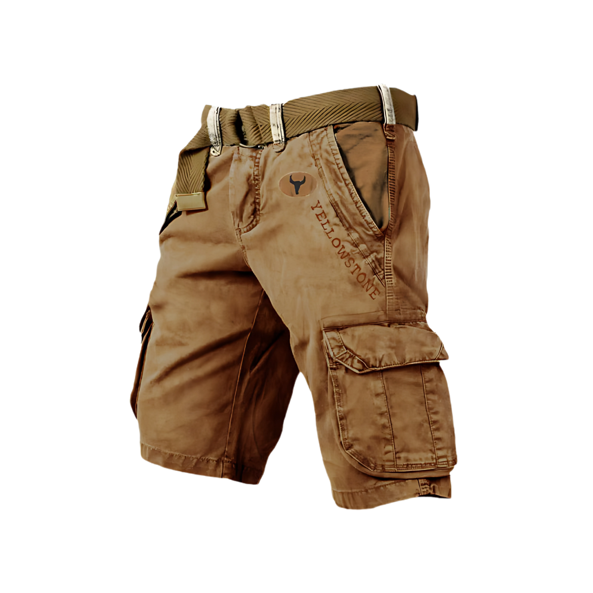 Ralph | Cargo-shorts met 6 zakken