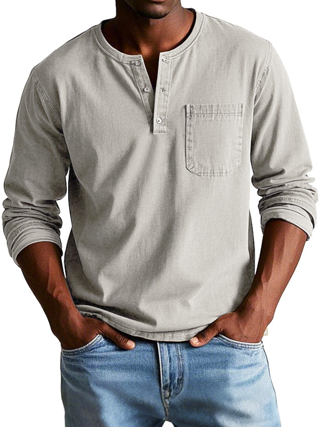 Jules™ | Vintage overhemd met lange mouwen