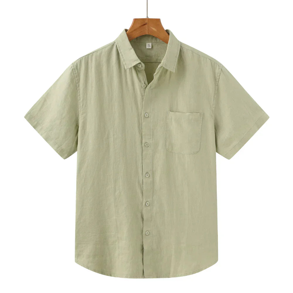 Marrakesh | Novero Haarlem™ | Linnen shirt korte mouw