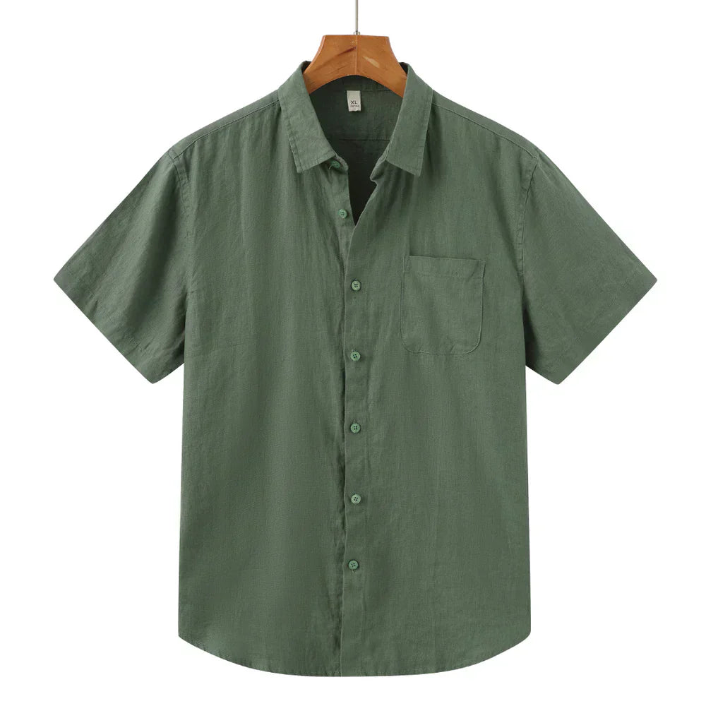 Marrakesh | Novero Haarlem™ | Linnen shirt korte mouw