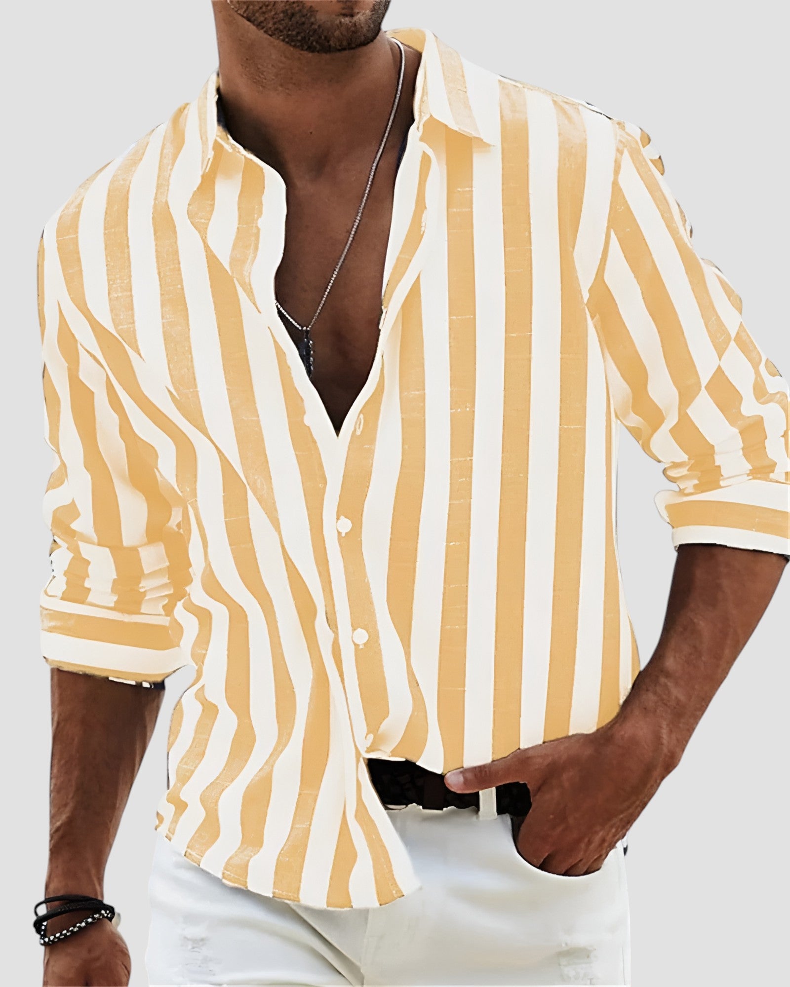 Sebastian™ - Elegante Overhemd met Lange Mouwen