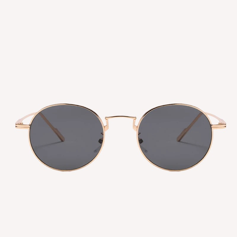 Ronde Steampunk Zonnebril voor Dames