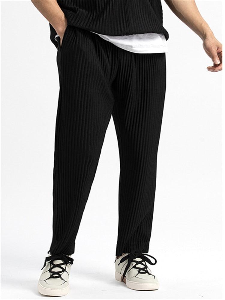 ØRLA Amsterdam™ | Geribde Katoenen Pantalon